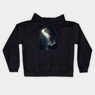 Mystic Luminous Enigma Kids Hoodie